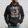 Proud Army National Guard Bonus Dad With American Flag Gift Hoodie Gifts for Him