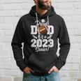 Proud Dad Of A Football Senior 2023 Funny Football Dad Hoodie Gifts for Him