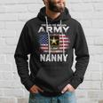 Proud To Be An Army Nanny With American Flag Gift Veteran Hoodie Gifts for Him
