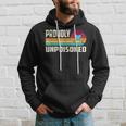 Proudly Unpoisoned Antivax No Vax Anti Vaccine Vintage Retro Hoodie Gifts for Him