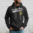 Puerto Rico Baseball 21 For Santurce Baseball Fans Hoodie Gifts for Him
