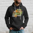Pumpkin Fall Vintage Truck Hoodie Gifts for Him