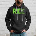 Recycle Reuse Renew Rethink Activism Earth Day 2023 Hoodie Gifts for Him