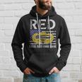 Red Friday Military Army Airborne Paratrooper Veteran Retro Hoodie Gifts for Him