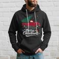 Red Truck Pick Up Christmas Tree Vintage Funny Xmas Holiday Men Hoodie Graphic Print Hooded Sweatshirt Gifts for Him