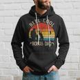 Reel Cool Bonus Dad Fishing Fathers DayGift Hoodie Gifts for Him