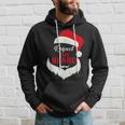 Respect The Beard Santa Claus Christmas Men Hoodie Graphic Print Hooded Sweatshirt Gifts for Him