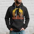 Retro Angeln Herren Hoodie, Lustiges Angelzubehör für Papa und Opa Geschenke für Ihn