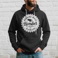 Retro Morning Wood Lumber Company Camping Woodman Hoodie Gifts for Him
