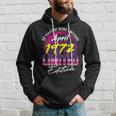 Retro Vintage April 1972 Hoodie, Geburtstagsparty für Männer & Frauen Geschenke für Ihn