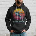 Retro Vintage Faded Cracked 70 80S Style Free Hugs Wrestling Hoodie Gifts for Him