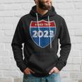 Road Trip 2023 Sign Matching Family Group Hoodie Gifts for Him