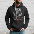 Rock The Test Funny Testing Day Its Test Day You Got This Hoodie Gifts for Him