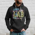 Saved By The Lab Retro Lab Week 2023 Medical Laboratory Tech Hoodie Gifts for Him