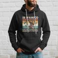 Schwarzes Hoodie mit Italienischem Slogan, Grafik-Design Unisex Geschenke für Ihn