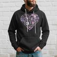Sewing Is My Heart Funny Sewing Lovers Gifts For Quilters Hoodie Gifts for Him