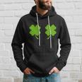 Shamrock Censors Boobs Hoodie Gifts for Him