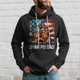 Shar Pei Dad American Flag 4Th Of July Dog Fathers Day Gift For Mens Hoodie Gifts for Him