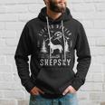 Shepsky Life Better Mom Dad Dog Hoodie Gifts for Him