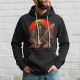 Shredsquatch Bigfoot Heavy Metal Electric Guitar Rock & Roll Hoodie Gifts for Him