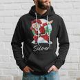 Silver Name Gift Santa Silver Hoodie Gifts for Him