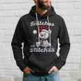 Snitches Get Stitches Elf Xmas Funny Snitches Get Stitches Hoodie Gifts for Him