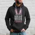 Some Bunny Needs Coffee Funny Easter Quote Hoodie Gifts for Him