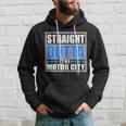 Straight Outta The Motor City Detroit Michigan Hoodie Gifts for Him