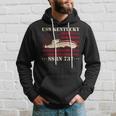 Submarine Uss Kentucky Ssbn737 Veteran Us Flag Submariner Hoodie Gifts for Him