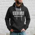 Team Grooms Lifetime Member Family Last Name Men Hoodie Graphic Print Hooded Sweatshirt Gifts for Him