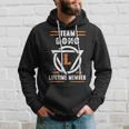Team Long Lifetime Member Gift For Surname Last Name Men Hoodie Graphic Print Hooded Sweatshirt Gifts for Him