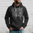 Thats What I Do I Drive Cement Mixer And I Know Things Hoodie Gifts for Him