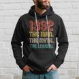 The Man The Myth The Legend 1992 30Th Birthday Hoodie Gifts for Him