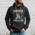 Trashin Through The Snow Raccoon Rat Ugly Christmas Cute Gift Hoodie Gifts for Him