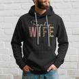 Trophy Wife Leopard Print Hoodie Gifts for Him