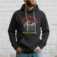 Ugly Christmas Sweater Burger Happy Holidays With Cheese V20 Hoodie Gifts for Him