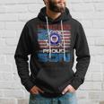 US Coast Guard Proud Son With American Flag Gift Hoodie Gifts for Him