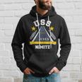 Uss Nimitz Aircraft Carrier Military Veteran Hoodie Gifts for Him