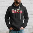 Valentine Coffee Lover Heart Funny Valentines Day Costume Hoodie Gifts for Him