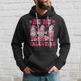 Valentines Day Gnome Be My Valentines Couple Gnome Heart Hoodie Gifts for Him