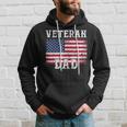 Veteran Dad Patriotic American Flag For Men Men Hoodie Graphic Print Hooded Sweatshirt Gifts for Him