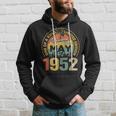Vintage 71 Years Old May 1952 71St Birthday Gift Men Women Hoodie Gifts for Him