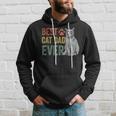 Vintage Best Cat Dad Ever Fathers Day Fur Daddy Gift For Mens Hoodie Gifts for Him