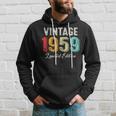 Vintage Born In 1959 Birthday Year Party Wedding Anniversary Hoodie Gifts for Him