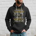 Vintage Legendary 77 Years Old Aged Perfectly 30Th Birthday Hoodie Gifts for Him