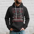 Weihnachten Motorrad Geschenk Biker Hässliche Weihnachten Hoodie Geschenke für Ihn