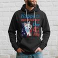 Westie Dog Happy Independence Day 4Th Of July Day Dad Mom Hoodie Gifts for Him