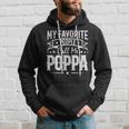 Womy Favorite People Call Me Poppa Vintage Gift For Mens Hoodie Gifts for Him