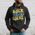 World Down Syndrome DayRock Your Socks Groovy Hoodie Gifts for Him