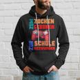 Zum Zocken Geboren Zur Schule Gezwungen I Konsole Gamer Hoodie Geschenke für Ihn